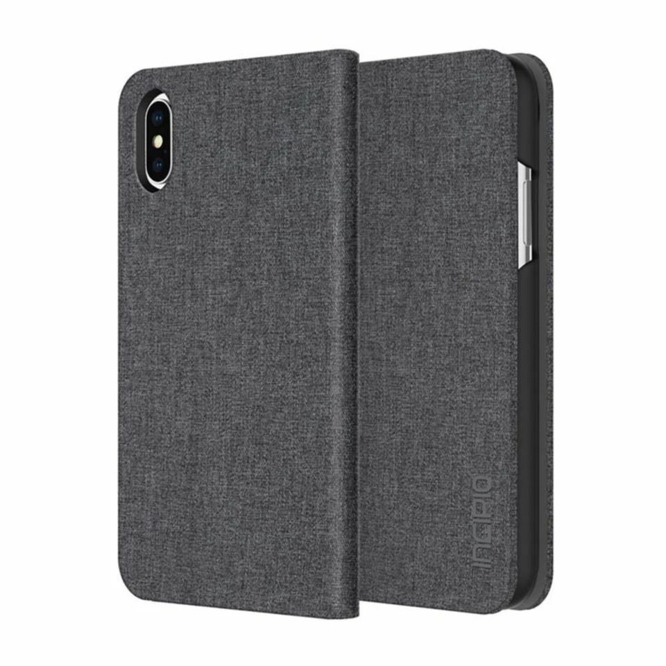 Case For iPhone XS & X Wallet ShockProof Flip Folio Card Cover Stand INCIPIO - Image 2 of 4