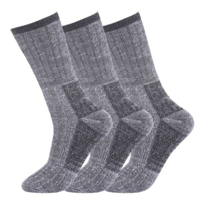 3 Paar Herren Merinowolle Socken Outdoor Wandern Arbeitsstiefel Thermosocken 6-11