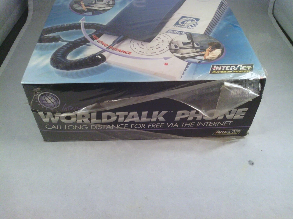 WorldTalk Phone InterAct SV-2030 PC Internet VOIP IBM/PC kompatibel, versiegelt, NEU - Bild 3 von 4