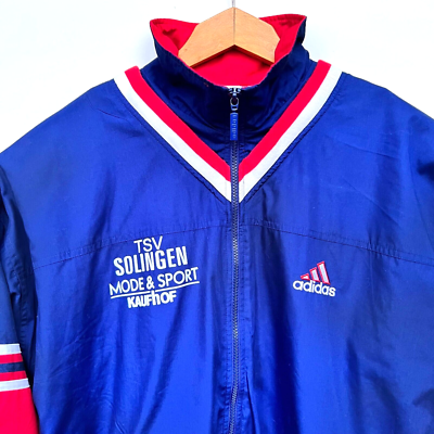 ジャケット・アウター 90S VINTAGE adidas trackjacket saxeblue Vintage 90s Adidas Track Jacket Men's Size XS Soccer Warmup