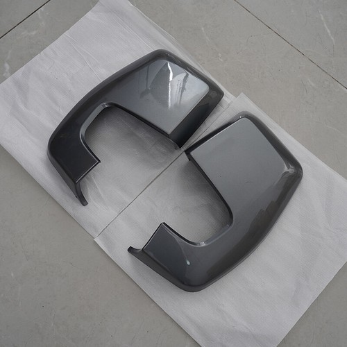 Gray Rearview Mirror Cover Cap Housing For Ford Transit Custom 2012-2023 PAIR . - Picture 8 of 10