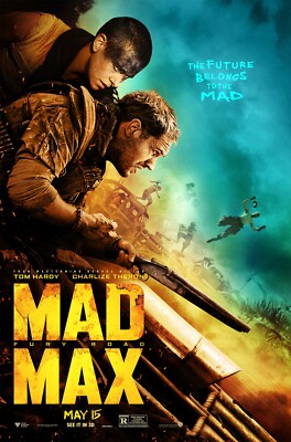 Mad Max poster - Tom Hardy poster, Mad Max Fury Road poster (i) 11 x 17 inches
