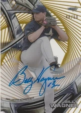 2016 TOPPS BILLY WAGNER HIGH TEK GOLD CERTIFIED AUTO AUTOGRAPH #HT-BW S/N 48/50