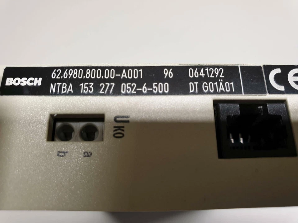 Telekom / Bosch NTBA für Einschub / 19" - ISDN Basisanschluss - Bild 2 von 3
