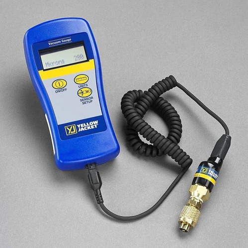 Yellow Jacket 69086 Hand-Held Digital Vacuum Gauge Reader w/ Carry Pouch - NEW