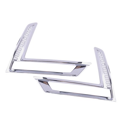 Chrome Front Fog Lamp Light Cover Decor Fit For Honda CRV CR-V 2023-2024