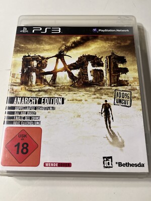 Rage-Anarchy Edition (Sony PlayStation 3, 2011)