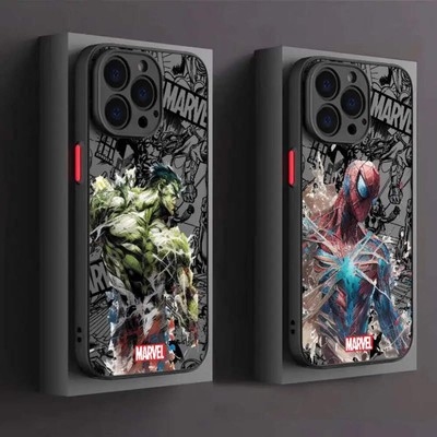 Marvel heroes phone cases for Apple iPhone 11 SE 8 14 12 Pro 15 7 Plus 13 Mini X
