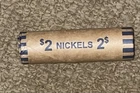 Buffalo Nickel Roll w/1905 V Nickel On One End and Buffalo Nickel on other end