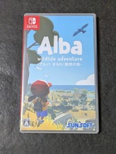 Nintendo Switch Alba Wildlife Adventure Japanese Edition Good GP