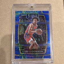 Panini 2021-22 Select Rookie Prizm Concourse Cade Cunningham Detroit Pistons #11