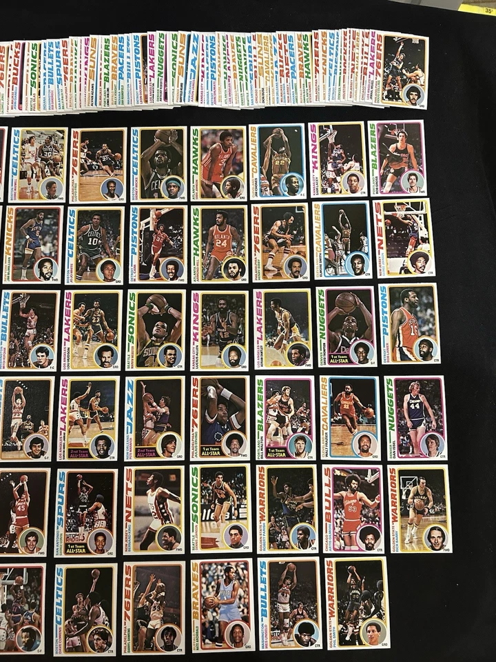 1978-79 Topps Basketball Complete Set 132 Mint Bernard King RC Jabbar Erving *2 - Image 4 of 4