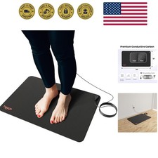 Grounding Mat for Sleep, Energy, Pain Relief, Inflammation, Balance, Wellness...
