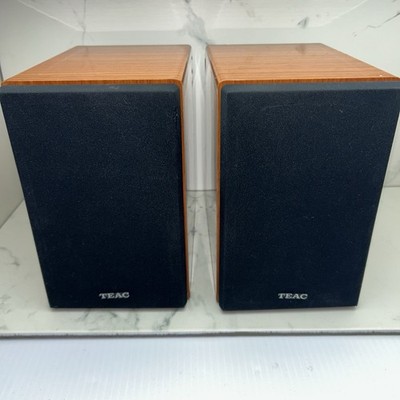 Teac Powered 2-way Speaker System Pair LS-M100 Black Bookshelf
