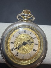 ARNEX 17 JEWEL INCABLOC MANUAL WINDING SWISS MADE POCKET WATCH Working