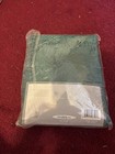 REFLECTIONS BY MADISON VINTAGE NWT DELUXE SWAG SHOWER CURTAIN JADE GREEN W LINER — photo 2