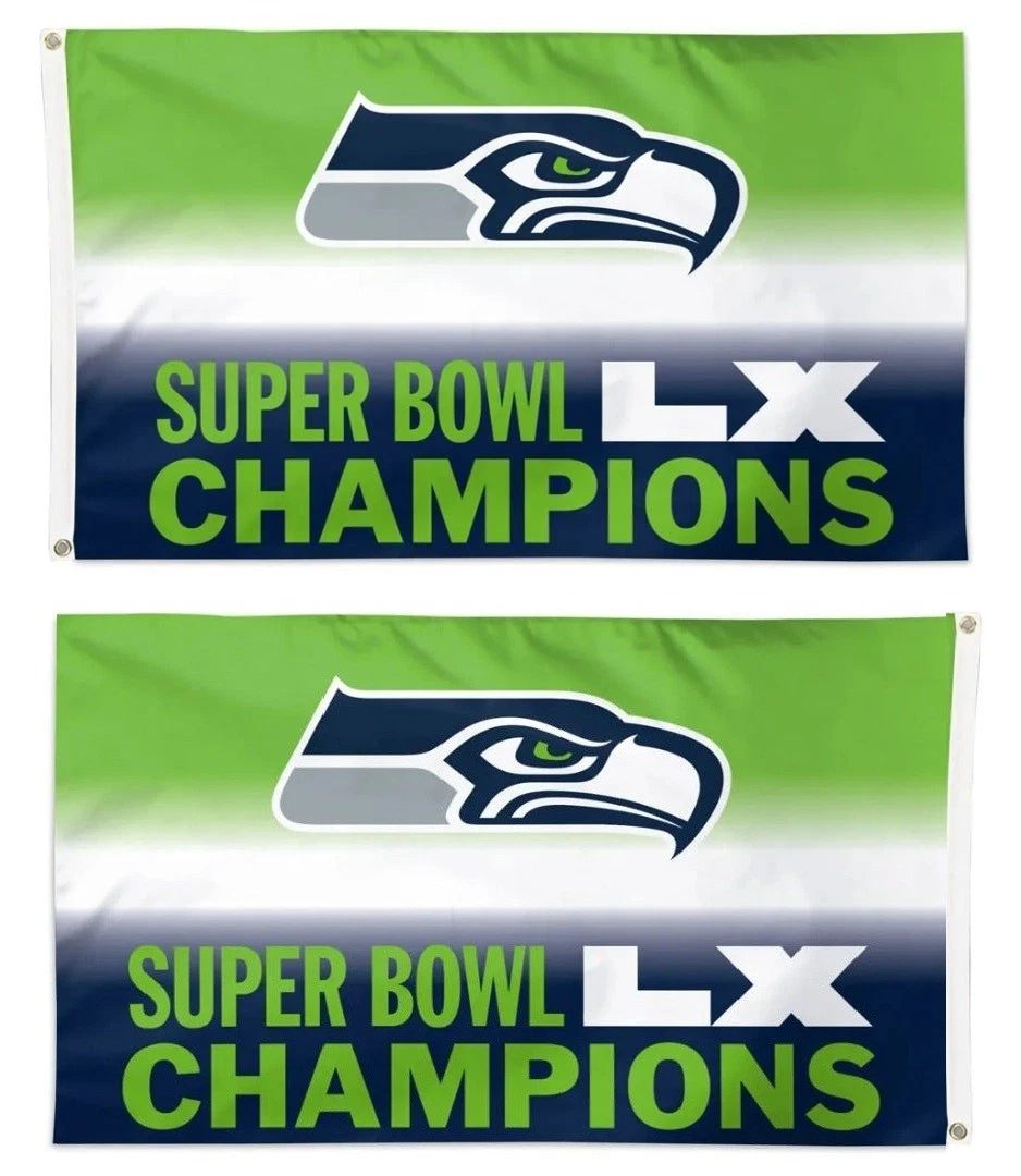WinCraft Seattle Seahawks We are 12th Man 12s Double