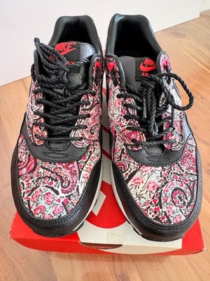 Nike Womens Air Max 1 Liberty Black Paisley (2013) US 6.5/ UK 4/ EUR 37,5