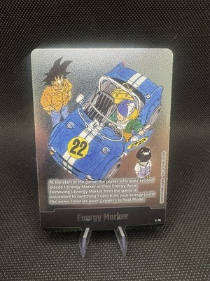 Dragon Ball Fusion World Energy Marker Silver E-76 SB02 Manga Booster 02 ENGLISCH