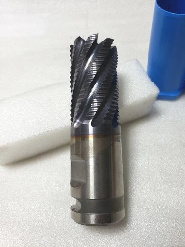 N£W NIAGARA 71333 2" ROUGHING ENDMILL HSCO.  8 Flute,3-1/8" LOC. 6-3/4"OAL USA 