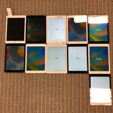  LOT OF 11 Apple iPad 5th Gen Model A1823 - PARTS OR REPAIR, CRACKED, DEFECTIVE