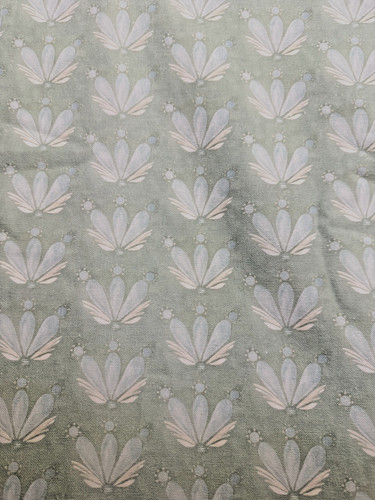Pepper Home - Pair of Custom Serena Sea Salt Printed Cotton Drapery Panels