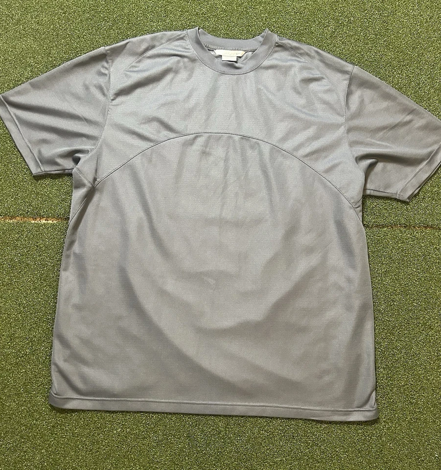 Nike Y2k Hombre Gris/Plateado Dri-fit Camiseta XXL Entrenamiento Entrenamiento Gimnasio Etiqueta de Verano Foto 3 de 4