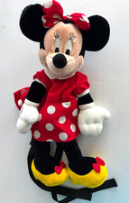 Walt Disney World Minnie Mouse Super Plush backpack doll 21" adjustable straps
