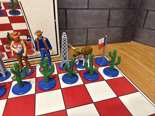 Juego de mesa Big League Promotions (2001) Texas Chess Set - Imagen 5 de 8