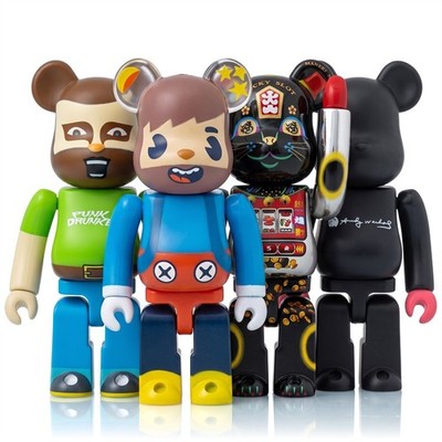 Medicom BE@RBRICK 100% DesignerCon Exclusive Set DCon 11 Bearbrick Figures LOT
