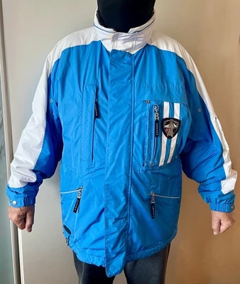 TOP Skijacke BOGNER  Alaska blau  50 L kaum getragen - Bild 1 von 4