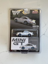 MINI GT MiJo Exclusives Porsche 911 Carrera RS 2.7 1:64 White With Blue Livery
