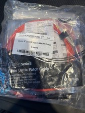 Lot of 20 Fiber Optic Patch Cable SC to LC OM...