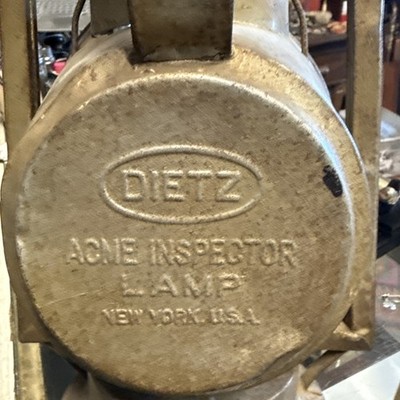 Vintage Dietz Acme Inspector Railroad Lamp Lantern Train