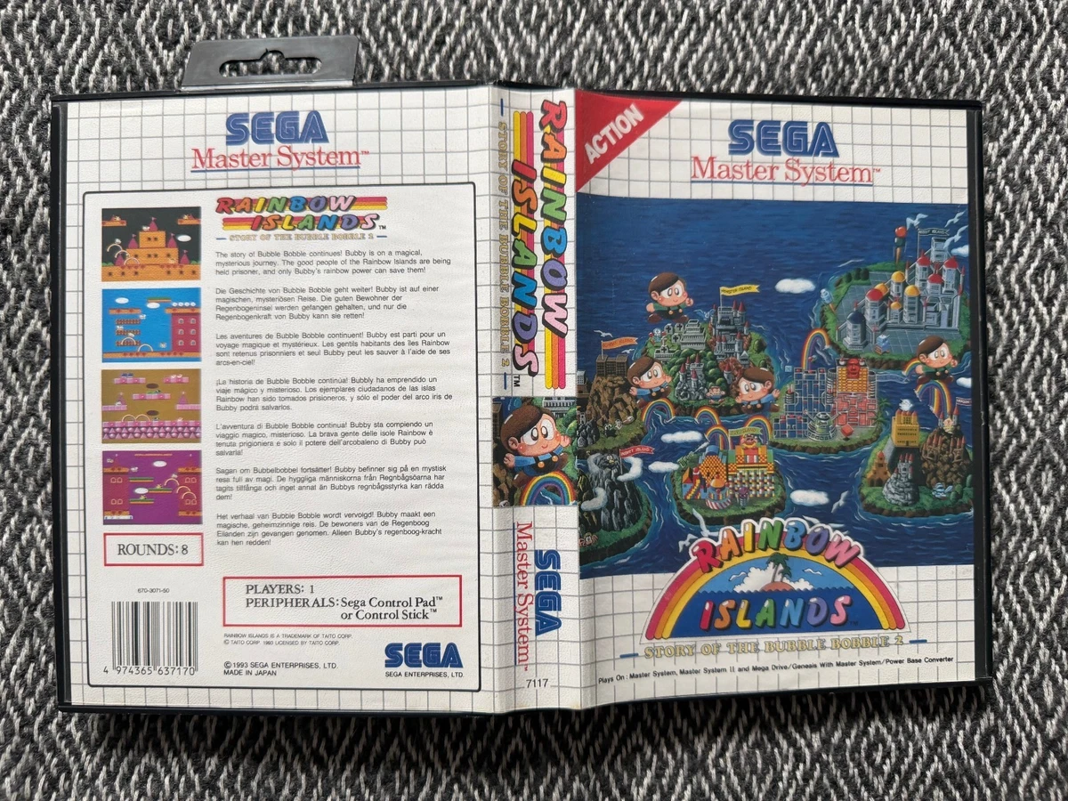 Jeu Wolfchild Sur Sega Master System - PAL, 1993, Complet, Très Bon état