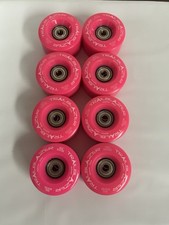 Trailblazer 62mm Pink Outdoor 82A Quad Skate Wheels