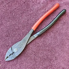 Burndy Y10D Terminal Lug Crimping Pliers Crimper Cutter 22-10 AWG Insulated