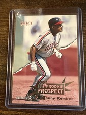 Manny ramirez 1994 score select rookie prospect #181 Cleveland star