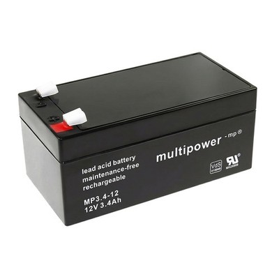 Multipower MP3.4-12 12V 3,4Ah VdS AGM