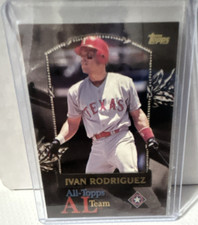 Topps 2000 #AT12 Ivan Rodriguez All-Topps AL Team Texas Rangers Baseball Card