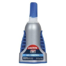 Loctite Super Glue Gel Control, 0.14 fl oz, 1, Bottle No Drip Easy Application