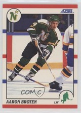 1990-91 Score 100 Hottest Players and Rising Stars Aaron Broten #72 1dm1