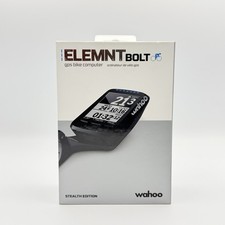 Wahoo ELEMNT BOLT V1 WFCC3BLK10 GPS Bike Comp...