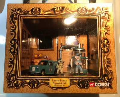 Corgi Aardman Wallace & Gromit Limited Edition Animated Cell Certified Set