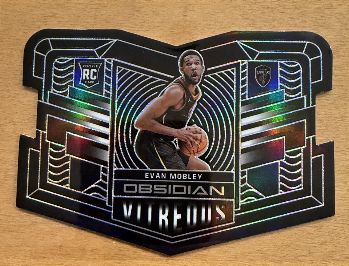 2021-22 OBSIDIAN EVAN MOBLEY Vitreous SSP - CASE HIT - Rookie RC Cavaliers 🔥