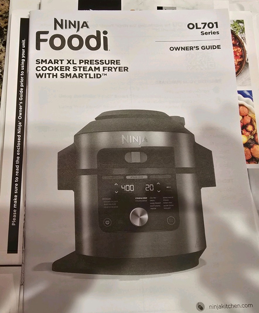 Ninja Foodi OL701 8qt 14-in-1 Pressure Cooker Steam Fryer - smart