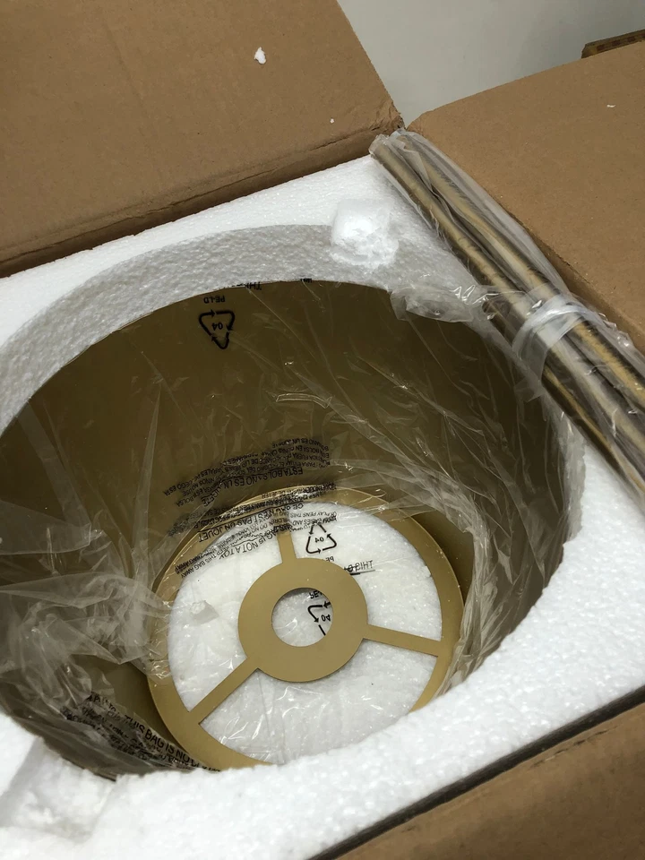 Progress Lighting Parkhurst 12.37 in. 1-Light Brushed Bronze Pendant New - Image 3 of 3