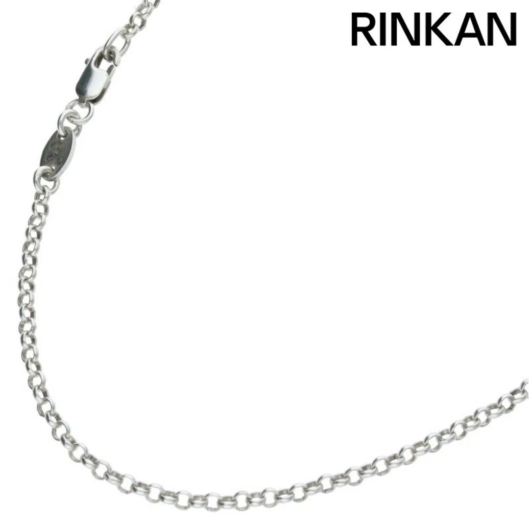 CHROME HEARTS Collana Cuori Cromati R18 Rotolo Catena 18 Pollici Argento Collana Uomo Usata d4ca64e4