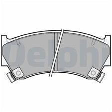 Satz Bremsbeläge Bremsklötze vorne für Nissan Almera 1 N15 | 106436