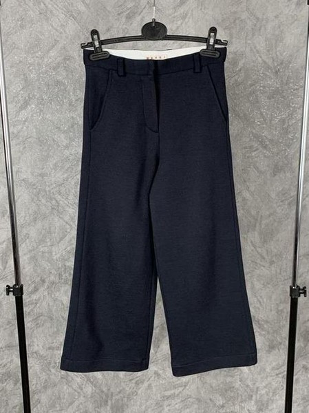 Women Marni Pants Navy Nylon 36 / S / 44